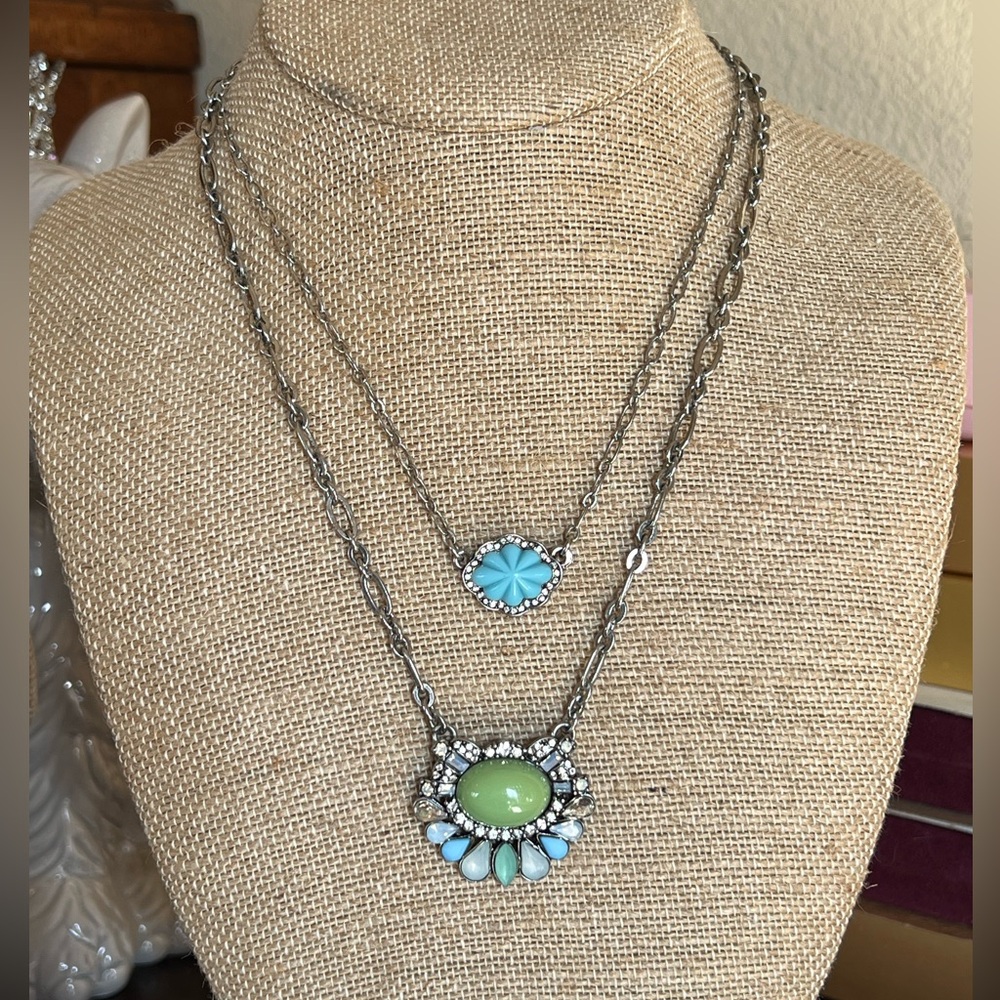 Chloe + Isabel Shoreside Double Layer Pendant Necklace